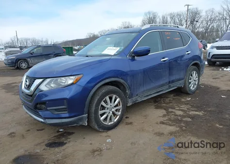 2017 Nissan Rogue Sv z USA, uszkodzony, nr VIN KNMAT2MV5HP530268